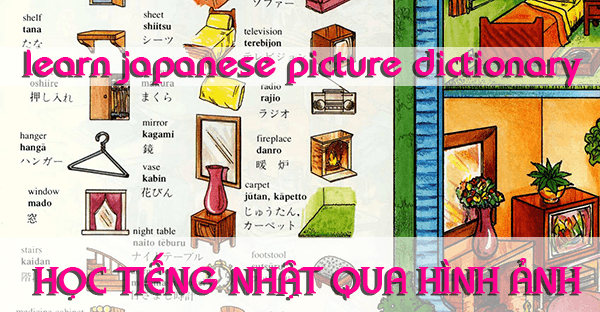 Từ điển học Tiếng Nhật bằng hình ảnh, download pdf