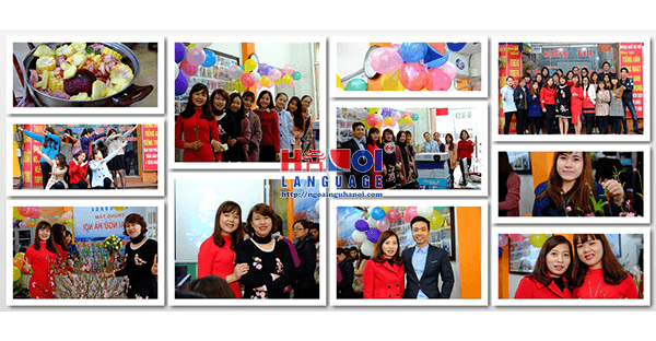 Tiệc tất niên năm 2016 tại Trung Tâm Ngoại Ngữ Hà Nội