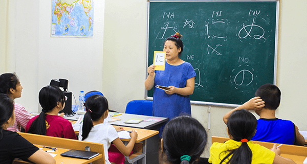 Khóa dạy tiếng Nhật cho trẻ em