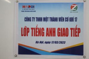 lớp tiếng anh giao tiếp 1