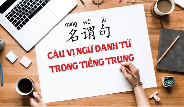 Câu vị ngữ danh từ trong tiếng Trung