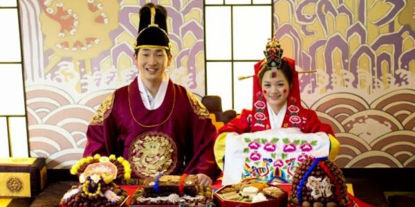 Hanbok cưới truyền thống Hàn Quốc