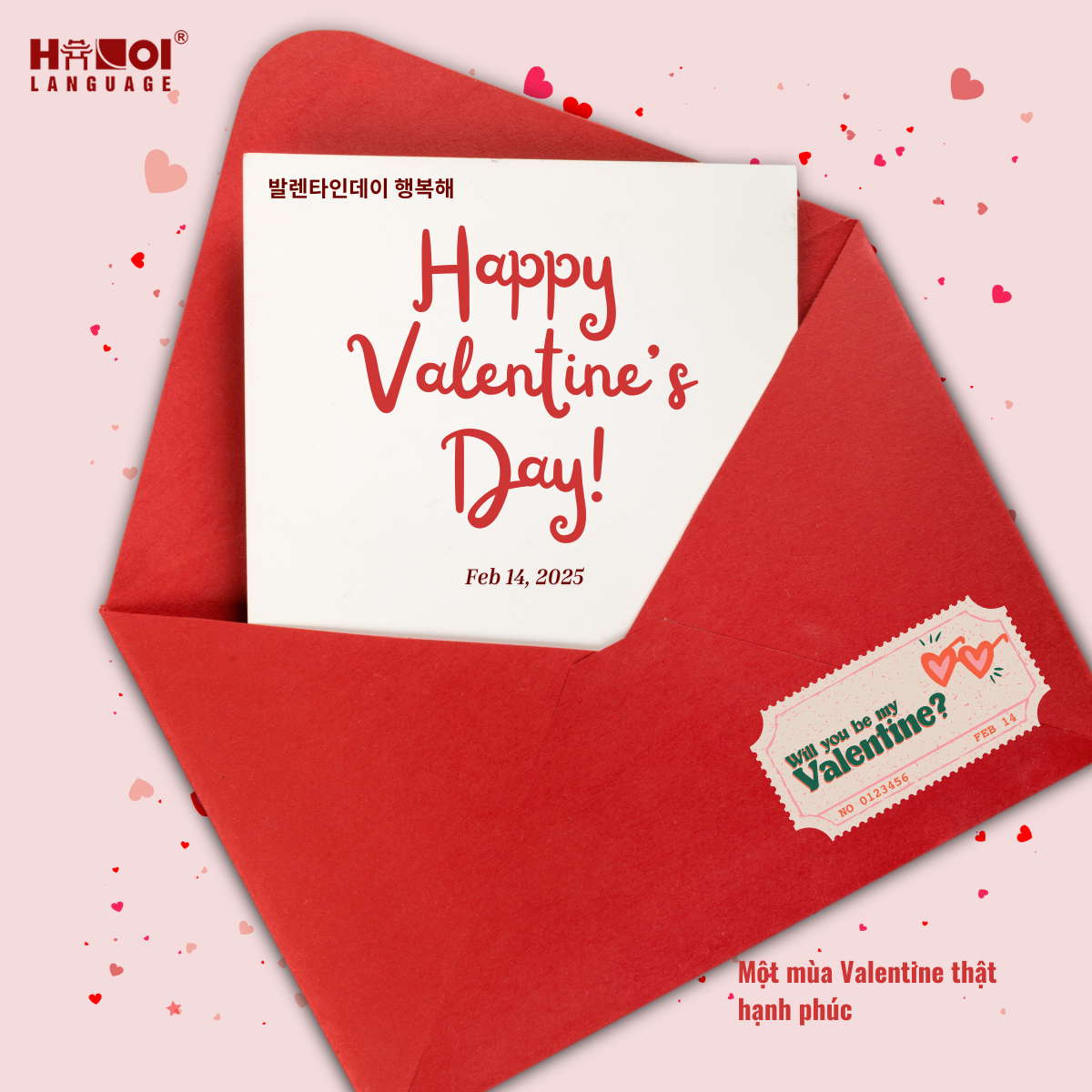 💖 20+ Từ vựng tiếng Hàn chủ đề tình yêu & câu chúc Valentine hay nhất | Học giỏi tiếng Hàn